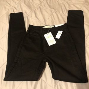Black gap true skinny super high rise jeans NWT